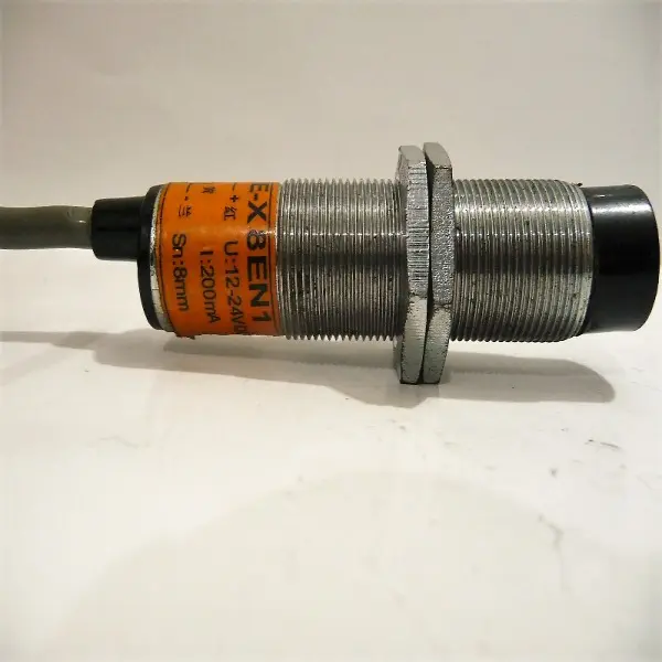 Inductive Proximity Sensor, E2E-X8EN1, Omron, Made in Japan